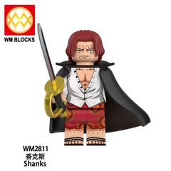 Đồ Chơi Lắp Ráp Minifigure Mô Hình Các Nhân Vật Phim Hoạt Hình One Piece Luffy Zoro Sanji Shank Kaido