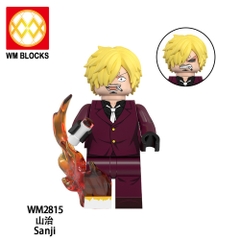 Đồ Chơi Lắp Ráp Minifigure Mô Hình Các Nhân Vật Phim Hoạt Hình One Piece Luffy Zoro Sanji Shank Kaido