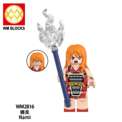 Đồ Chơi Lắp Ráp Minifigure Mô Hình Các Nhân Vật Phim Hoạt Hình One Piece Luffy Zoro Sanji Shank Kaido