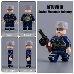 Đồ Chơi Lắp Ráp Army Minifigure Quân Đội Sĩ Quan Liên Xô