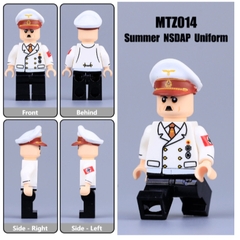 Đồ Chơi Lắp Ráp Mô Hình Nhân Vật Anh Họa Sĩ WW2 in 4 mặt