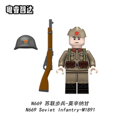 Đồ Chơi Lắp Ráp Mô Hình Nhân Vật Người Lính Các Nước Thế Chiến 2 WW2 Đức Anh Pháp Ý....