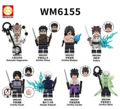 Đồ Chơi Lắp Ráp Mô Hình Nhân Vật Naruto Set WM6155 Harogomo, Shisui, Madara, Indora, Itachi,...