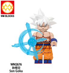 Đồ Chơi Lắp Ráp Minifigure Dragon Ball 7 Viên Ngọc Rồng Roshi Goku Jiren Gohan Gogeta Frieza