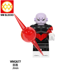 Đồ Chơi Lắp Ráp Minifigure Dragon Ball 7 Viên Ngọc Rồng Roshi Goku Jiren Gohan Gogeta Frieza