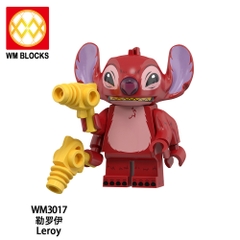 Đồ Chơi Nhân Vật Lắp Ráp Phim Hoạt Hình Quái Vật Ngoài Hành Tinh Stitch