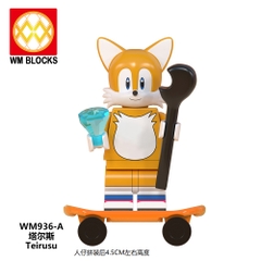 Đồ Chơi Lắp Ráp Mô Hình Minifigure Các Nhân Vật Hoạt Hình Sonic