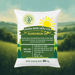 Phân bón hữu cơ SUNGWON 28