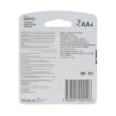 Pin AA 4 viên Energizer Max E91BP4