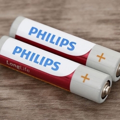 Pin AAA 2 viên Zinc Carbon Philips R03L2B