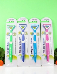 Dụng cụ cạo lưỡi HT8029  - Hộp 30 cây - TONGUECLEANER