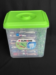 Bàn Chải Đánh Răng SUWADEE HT 8012 - 120 MÓC TRẮNG