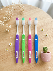 Bàn Chải Đánh Răng ALEMI HT8052 - 50 VỈ TRẮNG - TOOTHBRUSH