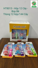 Bàn Chải Đánh Răng HT8013 - Hộp 12 Cây - TOOTHBRUSH (Kèm Búp Bê ) - 8936140450035