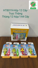 Bàn Chải Đánh Răng HT8019 - Hộp 12 Cây - TOOTHBRUSH ( Kèm Trực Thăng) - 8936140450035
