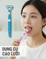 Dụng cụ cạo lưỡi HT8029 - Hộp 50 Cây - TONGUECLEANER