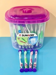 Bàn Chải Đánh Răng HT8049 - Hộp 90 cây (Ống PET) - TOOTHBRUSH - 8936140450073