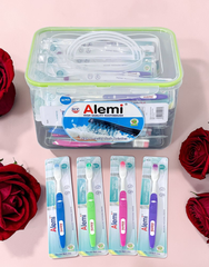 Bàn Chải Đánh Răng ALEMI HT8052 - 50 VỈ TRẮNG - TOOTHBRUSH