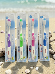 Bàn Chải Đánh Răng ALEMI HT8054 - 50 VỈ TRẮNG - TOOTHBRUSH