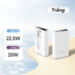 PIN SẠC DỰ PHÒNG 20.000mAH ROMOSS