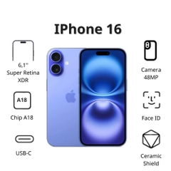 iPhone 16 256Gb NewSeal mới 100% chưa kích hoạt | Chính hãng