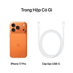 Điện thoại Apple iPhone 17 Pro Newseal Mới 100%