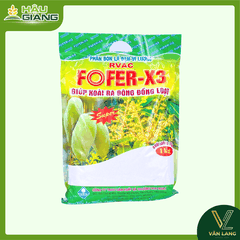 RVAC - Phân bón lá đạm-vi lượng FOFER X3 1kg - N 25% + B 1.500 ppm + Zn 1.000 ppm + P₂O₅ 2% - Hỗ trợ xoài hình thành bông đồng loạt,