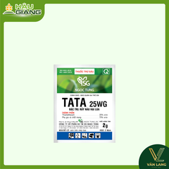 NGỌC TÙNG - Thuốc trừ sâu TATA 25WG 2gr -&nbsp;Thiamethoxam 25% w/w - Trị bọ trĩ, rầy nâu, rệp sáp.