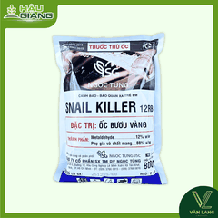 NGỌC TÙNG - Thuốc trừ ốc SNAIL KILLER 12RB 800gr - Metaldehyde 12% w/w - Quản lý hiệu quả ốc bươu vàng