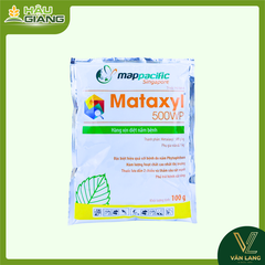MAP - Thuốc trừ bệnh MATAXYL 500WP 100g - Metalaxyl 500 g/kg - Chuyên trị Thối rễ, thối gốc, Lở cổ rễ, Sương mai,...
