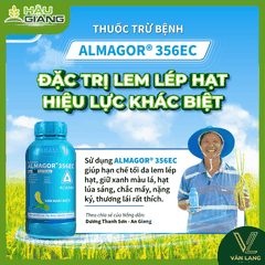 ADAMA - Thuốc trừ bệnh ALMAGOR® 356EC - Azoxystrobin 56 g/L + Prochloraz 200 g/L + Tebuconazole 100 g/L - Đặc trị lem lép hạt