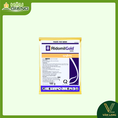SYNGENTA - Thuốc trừ bệnh  RIDOMIL GOLD 100g - Metalaxyl-M  40 g/kg + Mancozeb 640 g/kg - Đặc trị thán thư, nấm hồng, sương mai, phấn trắng, đốm lá,.....