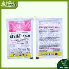 NGỌC TÙNG - Thuốc trừ bệnh BIBIM 750WP 25gr - Tricyclazole 700 g/kg + Sulfur – 50 g/kg - Phòng trừ đạo ôn lá, đạo ôn cổ bông