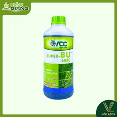 ADC - Thuốc trừ cỏ SUPER-BU 60EC 1l - Butachlor 800g/l + Fenclorim 80g/l - Đặc trị Cỏ lồng vực, Cỏ cháo, Cỏ đuôi phụng, Một số loại cỏ lá rộng