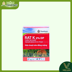 THANH SƠN – Thuốc trừ chuột RAT-K 2% DP 10G - Warfarin 2% w/w - kiểm soát mật độ chuột trên ruộng lúa, vườn cây hoặc kho nông sản