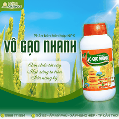 HVD - VÔ GẠO NHANH 500ML - Nts 5% w/v + P₂O₅hh 6% w/v + K₂Ohh 7% w/v - Hỗ trợ vô gạo nhanh, chắc hạt
