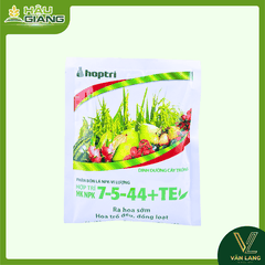 HỢP TRÍ - Phân bón lá NPK-Vi lượng 7-5-44+TE 250g - Nts 7% + P₂O₅hh 5% + K₂Ohh 44% + Zn 200 ppm + Cu 200 ppm + Mn 800 ppm + Fe 600 ppm + B 120 ppm -