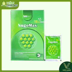 BM - Phân bón lá NUGOMAX COMBI 20GR - Mg 2% + S 3% + Bo 5.000ppm + Fe 40.000ppm + Mn 40.000ppm + Cu 15.000 + Zn 15.000ppm + Mo 1.000pm - Giúp bổ sung trung vi lượng cho cây, giúp, lá xanh, ra hoa, đậu trái đồng đều, phục hồi sau thu hoạch