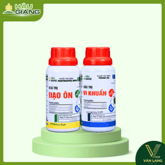 HẬU GIANG - ĐẠO ÔN VI KHUẨN 250SC 250ML+250ML - Hexaconazole: 30g/l + Tricyclazole: 220g/l + Ningnanmycin: 3% w/w - Phòng trị đạo ôn, cháy bìa lá, bạc lá