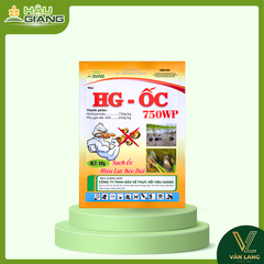 HẬU GIANG - Thuốc trừ ốc HG ỐC 750WP 80GR - Niclosamide: 750 g/kg - Đặc trị ốc bươu vàng