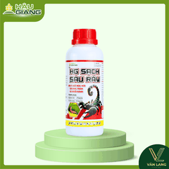 HẬU GIANG - HG SẠCH SÂU RẦY 37EC 450ML - Abamectin 2% w/w + Profenofos 35% w/w - Đặc trị sâu tơ, sâu cuốn lá, sâu đục thân, sâu đục quả, rệp sáp, rầy