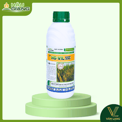 HẬU GIANG - Thuốc trừ bệnh HG VIL 5SC 1L -  Hexaconazole 50g/l - Phòng trừ phấn trắng, thối rễ, đốm vằn,... gỉ sắtđốm lá,