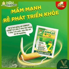 LÚA VÀNG - Thuốc kích thích sinh trưởng COMCAT TỪ A ĐẾN Z 7,55gr - Lychnis viscaria 15% w/w - Kích rễ, giúp cây trồng phát triển khỏe mạnh và chống chịu tốt với môi trường khắc nghiệt.