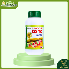 HẬU GIANG - Phân bón vi lượng LACCA SOTO JAPAN 500ML - B 2.000 ppm + Cu 1.000 ppm + Fe 1.000 ppm + Zn 1.000 ppm - Hỗ trợ thân, lá, rễ phát triển, tăng năng suất trái, củ, hạt