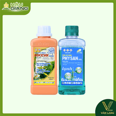 LÚA VÀNG - Thuốc trừ bệnh ROCKSAI 525SE (250ml) + PHYSAN 20SL (200ml) - Tricyclazole 400 g/l + Propiconazole 125 g/l +  Quaternary Ammonium Salt 20% w/w + Đặc trị mạnh đạo ôn lá, đạo ôn cổ, thối cổ gié, thối cổ bông.