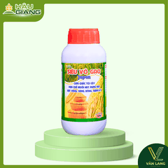 HẬU GIANG - Phân bón hỗn hợp SIÊU VÔ GẠO JAPAN 500ML - N 5% + P₂O₅ 6% + K₂O 7% + B 150 ppm + Zn 150 ppm + Fe 150 ppm - GIÚP LÚA CHÍN CHẮC TỚI CÂY, HẠT SÁNG TO TRÒN