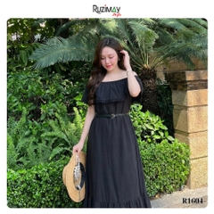 Đầm Maxi Ruzimay Trễ Vai Flora dáng dài R1600