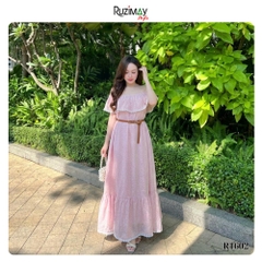 Đầm Maxi Ruzimay Trễ Vai Flora dáng dài R1600