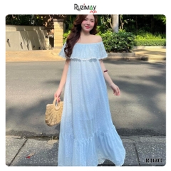 Đầm Maxi Ruzimay Trễ Vai Flora dáng dài R1600