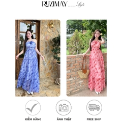 Đầm Maxi Dáng dài Hoa Tulip R0500
